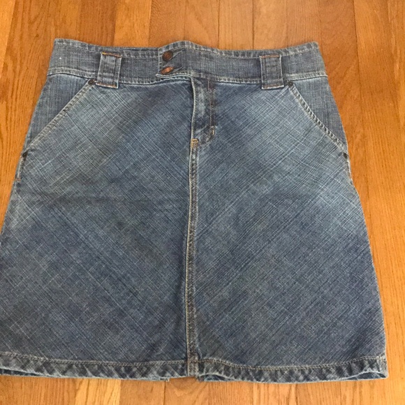 GAP Dresses & Skirts - Classic Blue Denim A-Line Skirt